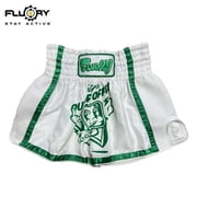 FLUORY Kids Muay Thai Shorts Boxing Shorts Cute Thinds Print Free Combat Mixed Martial Arts Boxing Training Match Pants