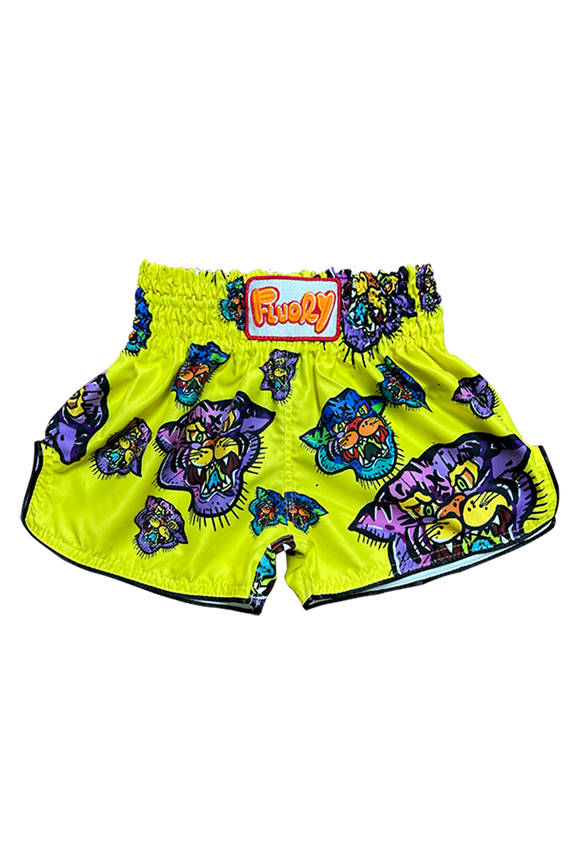 Kids Muay Thai Shorts Boxing Shorts Cute Thinds Print Free Combat Mixed Martial Arts Boxing Training Match Pants