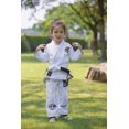 thumbnail image 1 of FLUORY Kids Youth Childrens All Around Brazilian Jiu Jitsu BJJ Gi Animal Bears Embroidery no Belt, 1 of 9