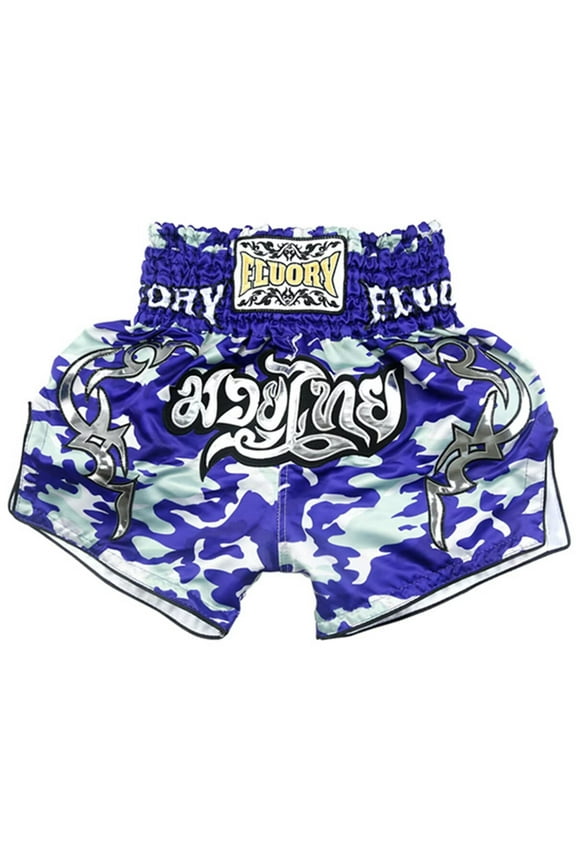 Muay Thai Shorts Boxing Shorts Free Combat Mixed Martial Arts Training Match Pants Camouflage Printing