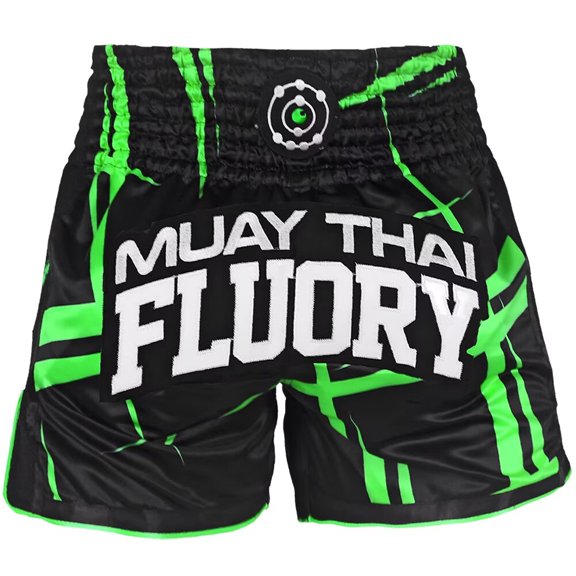 FLUORY Muay Thai Shorts Print Free Combat Mixed Martial Arts Boxing Training Match Pants Leisure Style
