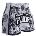 thumbnail image 1 of FLUORY Muay Thai Shorts Print Free Combat Mixed Martial Arts Boxing Training Match Pants, 1 of 6