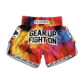 thumbnail image 1 of FLUORY Muay Thai Shorts Tie-dyeing Free Combat Mixed Martial Arts Boxing Training Match Pants Leisure Style, 1 of 7