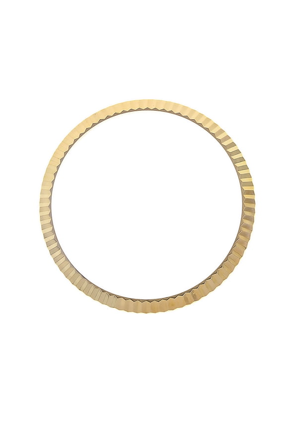 FLUTED BEZEL FOR 31MM ROLEX MIDSIZE WATCH 6824 68273 68274 67480 77080 GOLD