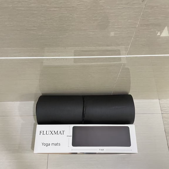 FLUXMAT Yoga mats,1/2 Inch Extra Thick Exercise Yoga Mat