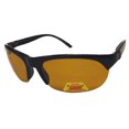 thumbnail image 1 of FLY-DEF High-Definition Polarized Fishing sunglasses Gold Lens Semi-Rimless Sports Wrap SM-MD, 1 of 3