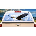 thumbnail image 1 of FLY FREE Rear Window Graphic truck view thru vinyl decal back, 1 of 2