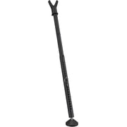 FLY HAWK Sliding Door Security Bar & Door/Window, 1 Pack Door Stopper Security Bar, 28-45Inch Door Jam Adjustable for Apartment Bedroom,Black