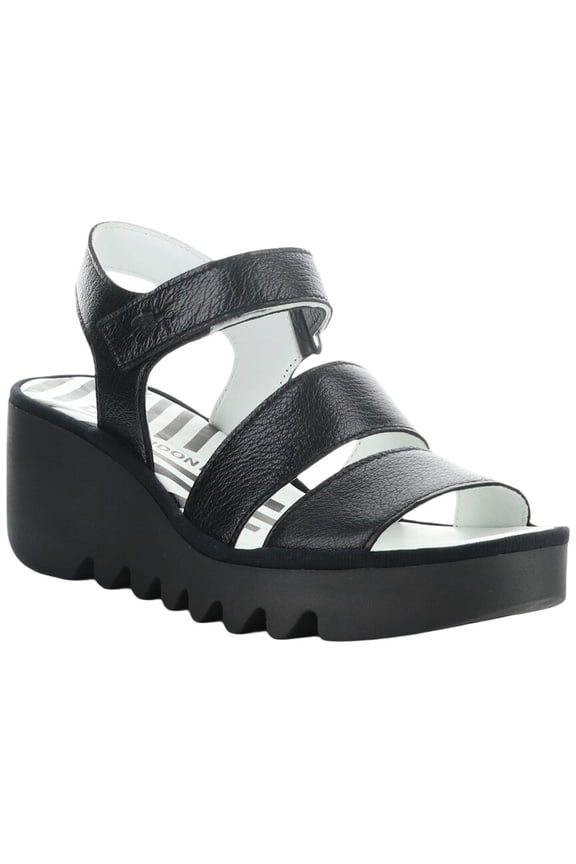 Bexy Leather Sandal, 36, Black