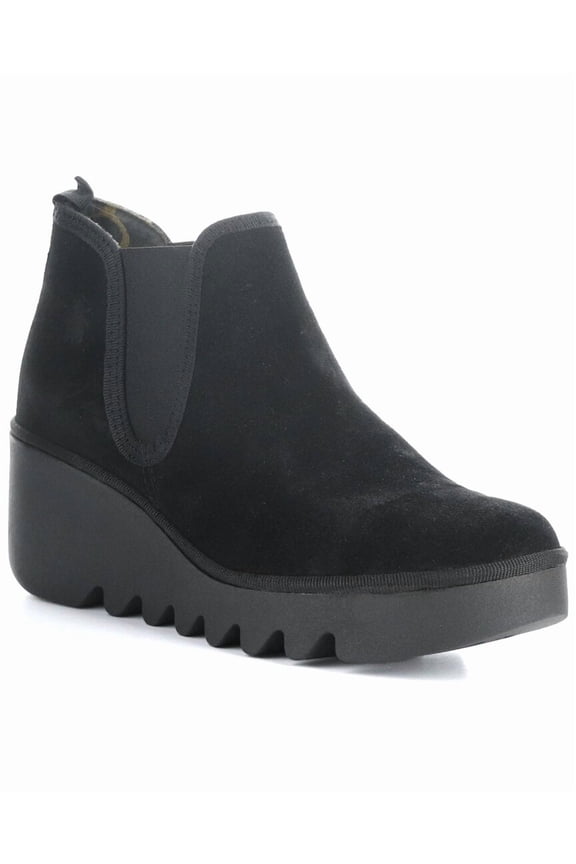 Byne Suede Boot, 37, Black