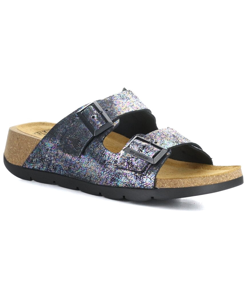 Fly London Yaka Suede Sandal in Pink