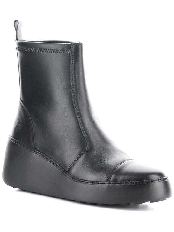 Daik Leather Boot, 38, Black