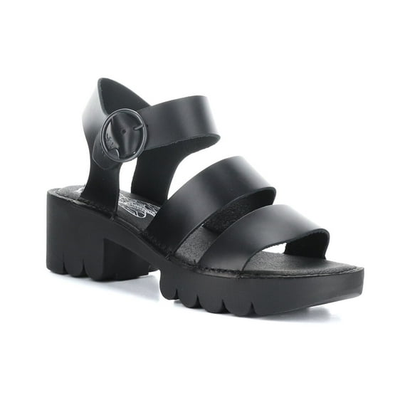 FLY London Egly Leather Sandal, 36