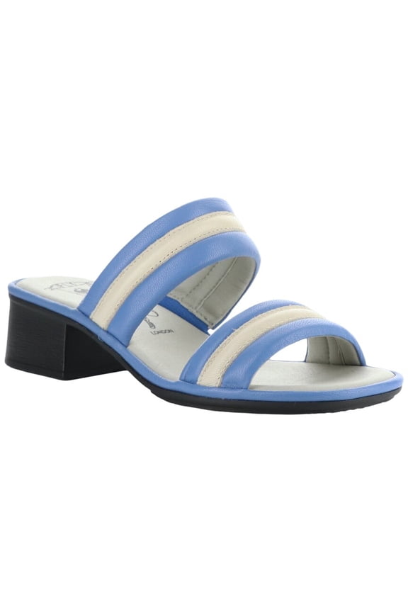 Eity Leather Sandal, 36, Blue