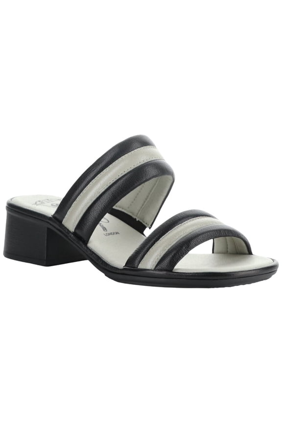 Eity Leather Sandal, 41, Black