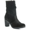 thumbnail image 1 of FLY London Klei Suede Boot, 37, Black, 1 of 5