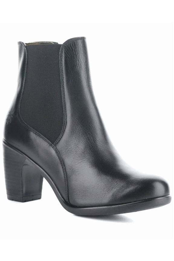 Koll Leather Boot, 40, Black