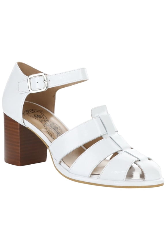 Marg Patent Shoe, 41, White