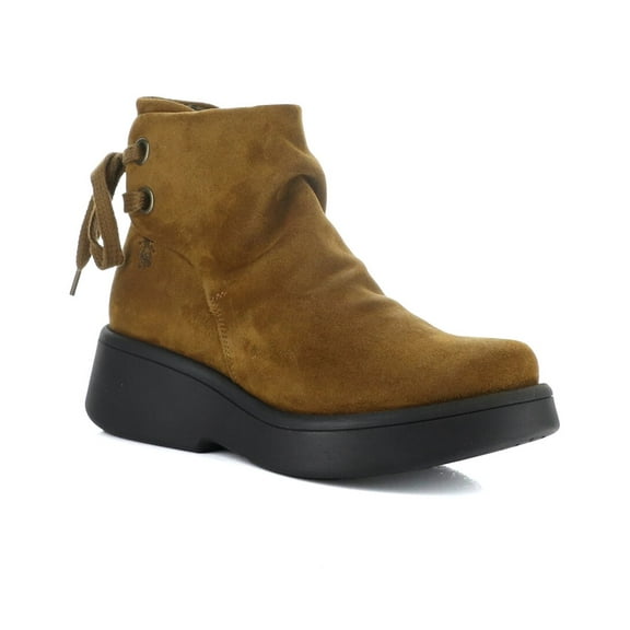 FLY London Mebs Suede Boot, 40, Brown