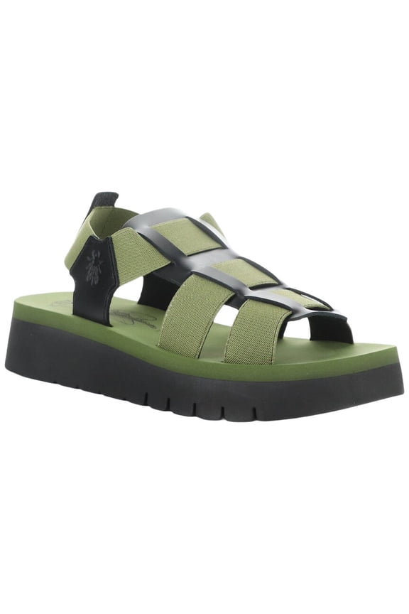 Samb Leather Sandal, 36, Green
