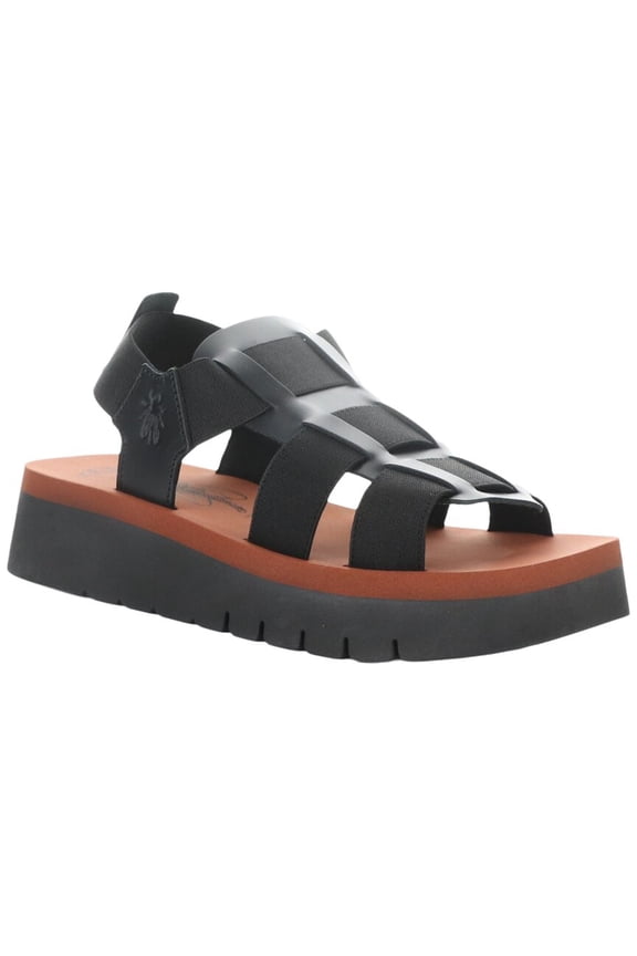 Samb Leather Sandal, 37, Black