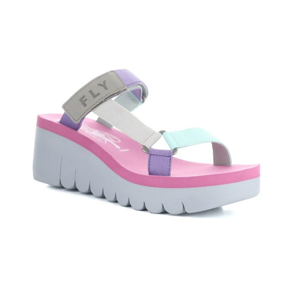 FLY London Yaka Suede Sandal, 36