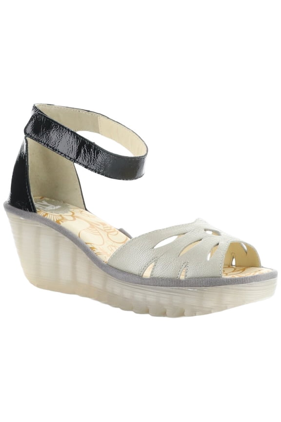 Yelu Patent Sandal, 41, Metallic