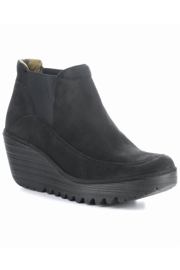 Yofi Suede Boot, 39, Black