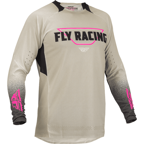 FLY RACING EVOLUTION DST JERSEY IVORY/BLACK XL 376-123X