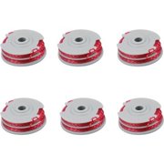 FLY021 Brush Cutter Replacement Line Spool 1.5mm Dual Auto Feed Contour Mini Trim Multi Trim Power Trim and Revolution,,6pcs