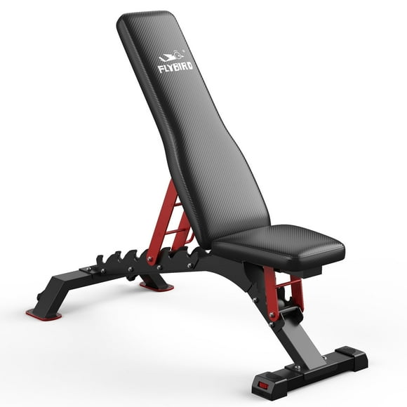 FLYBIRD Weight Bench, 1200LBS Weight Capacity Strength Training Bench Heavy-duty Adjustable Workout Bench