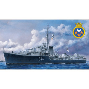FLYHAWK Suit Model Kit 710220 1/700 Display Platform+710221 Cover Sticker+FH1173S HMS Martin Cruiser 1942