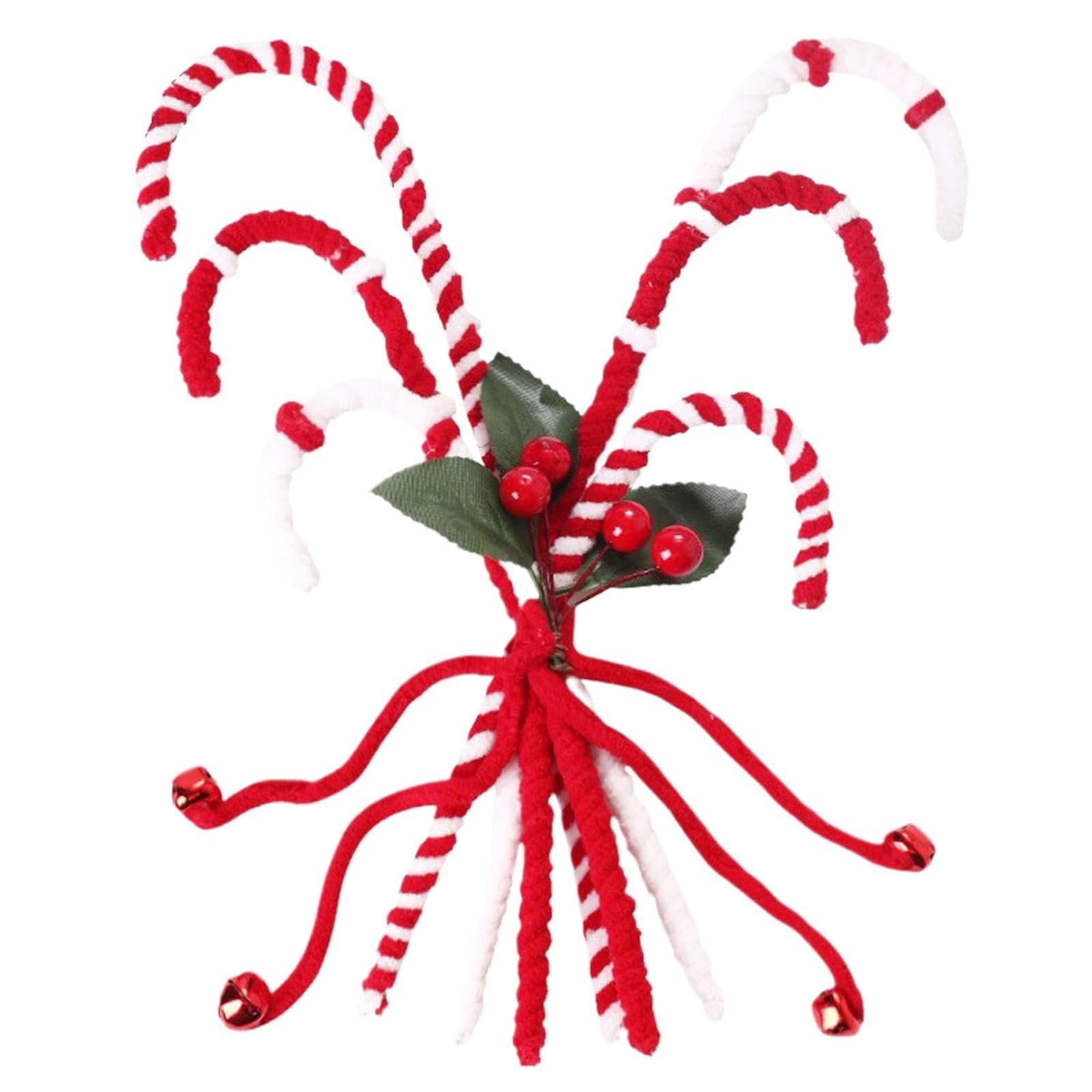 FLYHMAI Clearance Sale Cane Bouquet Decoration Christmas Tree topper