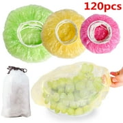 FLYHMAI Deals Plastic Wrap Cling Wrap Food Service Clear Cling Film Roll Kitchen Food Wrap Reusable Elastic Kitchen Food Fresh Universal Bags for Fruit Vegetable, Berry, Meat keep Fresh Longer