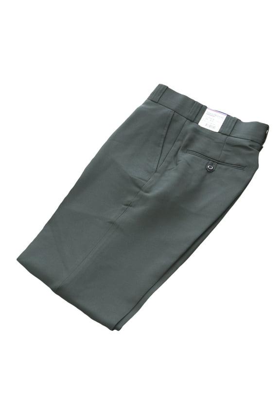 Men's Polyester UNHEMMED Uniform Pants #UD34206 Sz 30Reg Spruce Green NEW