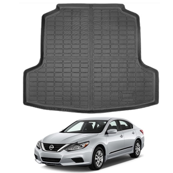 FLYMOTOR Custom for 2013-2018 Nissan Altima Cargo Mats Trunk Liner All Weather TPE Protection Mat Accessories