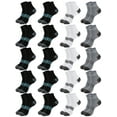 thumbnail image 1 of FLYRUN 20 Pairs Mens Socks Quarter High Ankle Socks, 1 of 7