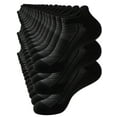 thumbnail image 1 of FLYRUN 30-Pair Lightweight Ankle Socks for Men, Breathable and Thin, 1 of 3