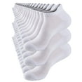 thumbnail image 1 of FLYRUN 30-Pair Lightweight Ankle Socks for Men, Breathable and Thin, 1 of 3