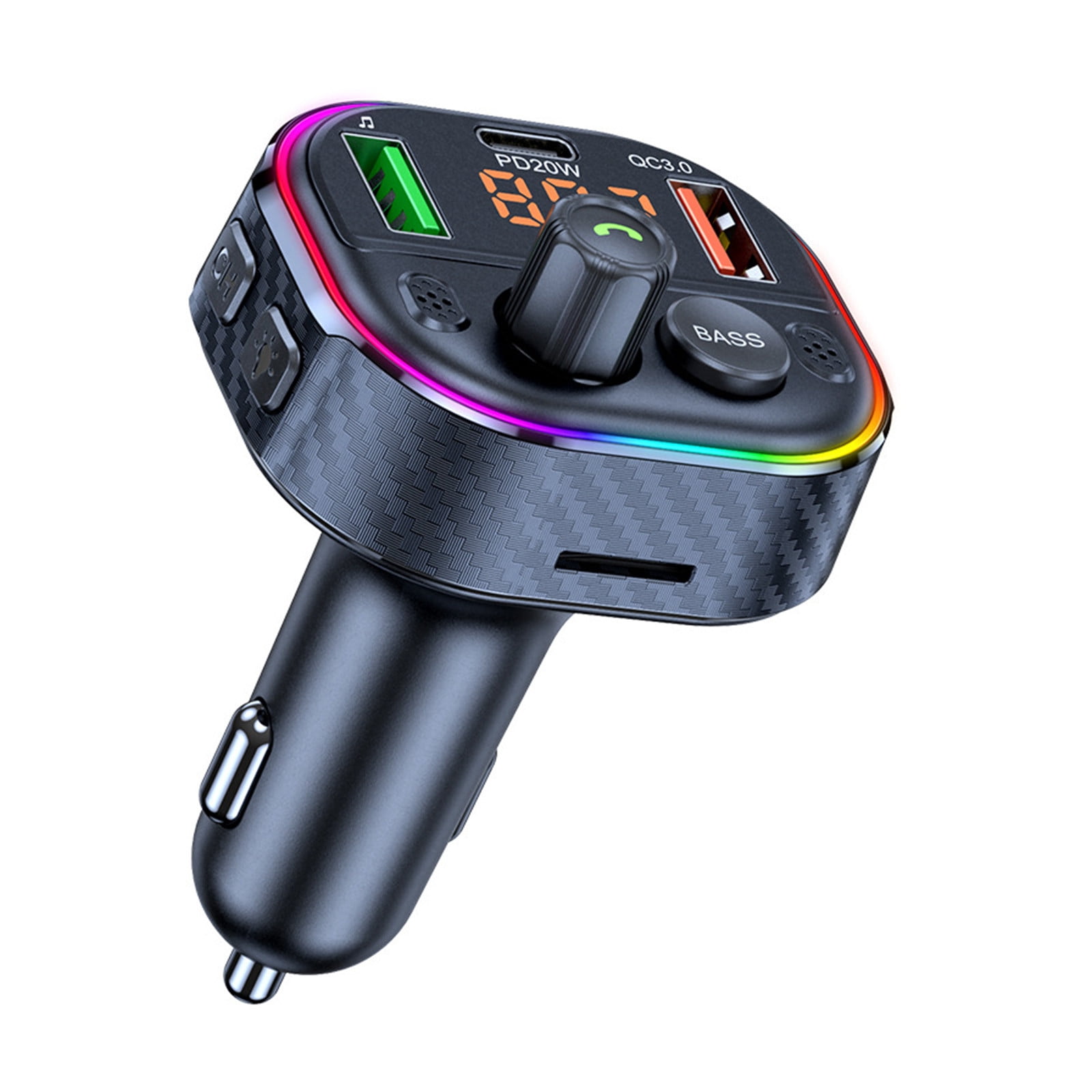 FLYUIO MultiFunctional Bluetooth Music Player/Car Charger/FM