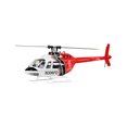 thumbnail image 1 of FLYWING Bell-206 V2 RC Helicopter 470-Class 6CH Brushless 3D Military Aircraft H1-GPS Flight Control Altitude Hold One-Key Return for Expert Pilots (RTF Mode 2/Left-Hand Control), 1 of 9