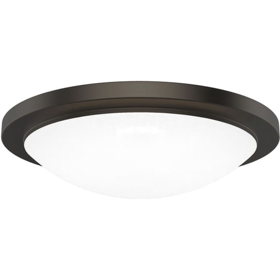 FM-252218-CS-BZ WAC Limited Dew - 45W 1 LED Flush Mount-18 Inch Tall and 4.25 Inch Wide-Bronze Finish