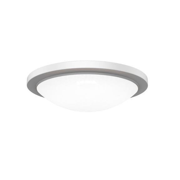 FM-252218-CS-WT WAC Limited Dew - 45W 1 LED Flush Mount-18 Inch Tall and 4.25 Inch Wide-White Finish