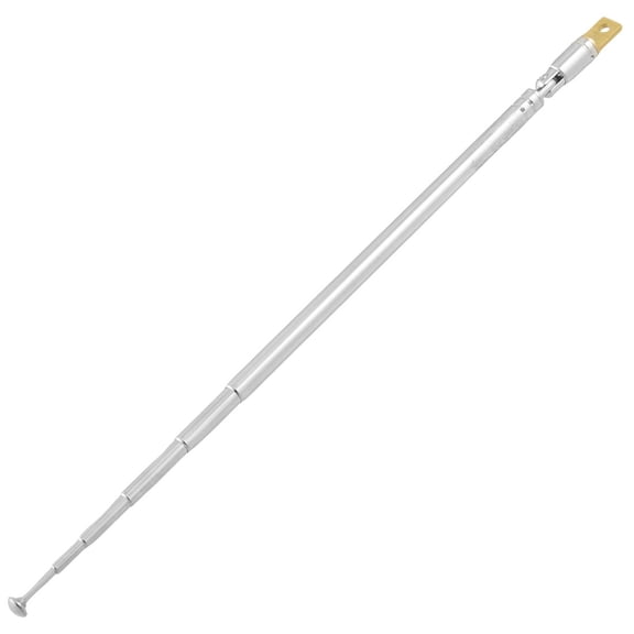 FM AM Radio Telescopic Antenna Replacement Aerial 15cm to 65cm 6 Sections 1pcs