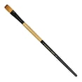thumbnail image 1 of FM Brush Black Gold Long Handle Bristle Brush, Flat, 1, 1 of 2