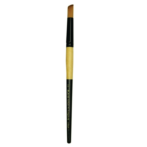 FM Brush Black Gold Short Handle Brush, Deerfoot, 1/2"