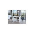 thumbnail image 1 of FM FURNITURE Brooklyn  Kitchen Island White/Onyx Color Engineered Wood, 1 of 6