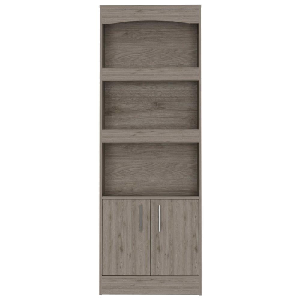 FM FURNITURE Durango 25"W 3Shelf Modern Engineered Wood Bookcase in