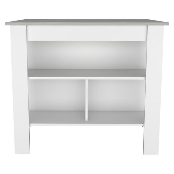 FM FURNITURE LLC Brooklyn Kitchen Island