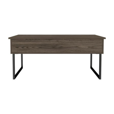 FM FURNITURE LLC Fairfield Lift Top Coffee Table ,Dark Walnut
